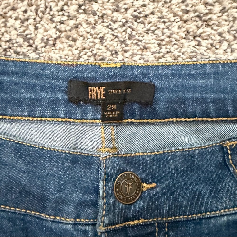 FRYE Women’s Wide Leg Jeans Mila Wash Size 28 NWOT - Picture 4 of 5
